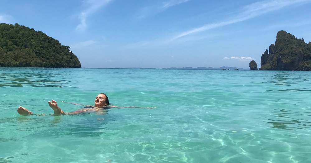 blue water phi phi islands